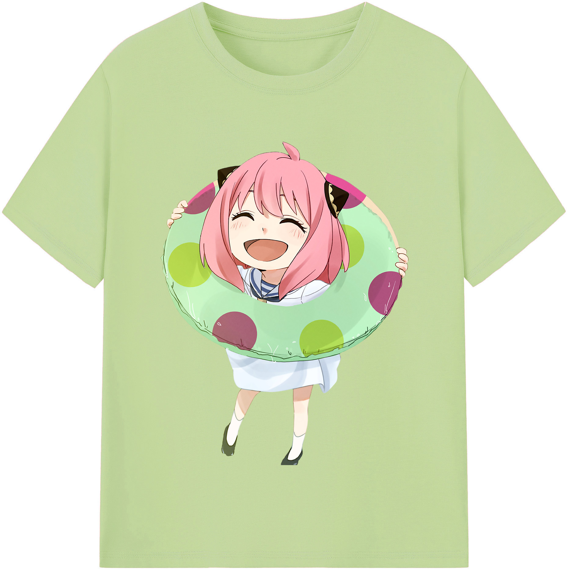 （画像用） SPY×FAMILY间谍家家酒 綿100％半袖Tシャツ（フロントプリント）